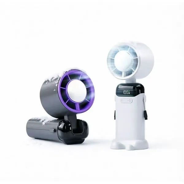 Handheld Semiconductor Cooling Ice Pack Fan