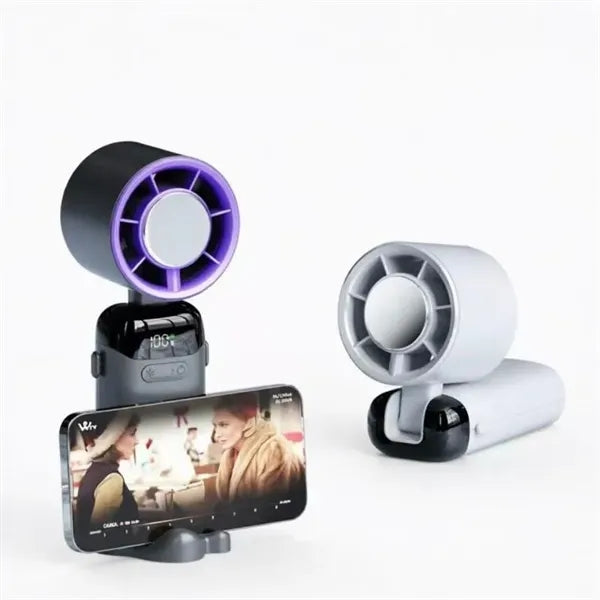 Handheld Semiconductor Cooling Ice Pack Fan
