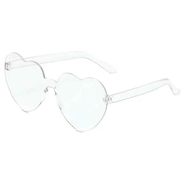 Unisex Love Heart Party Sunglasses UV 375