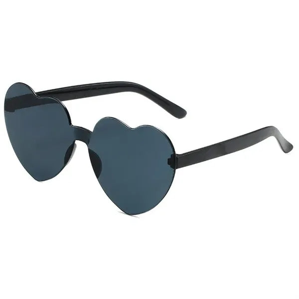 Unisex Love Heart Party Sunglasses UV 375