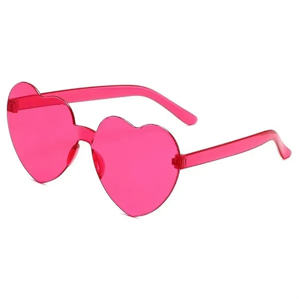 Unisex Love Heart Party Sunglasses UV 375