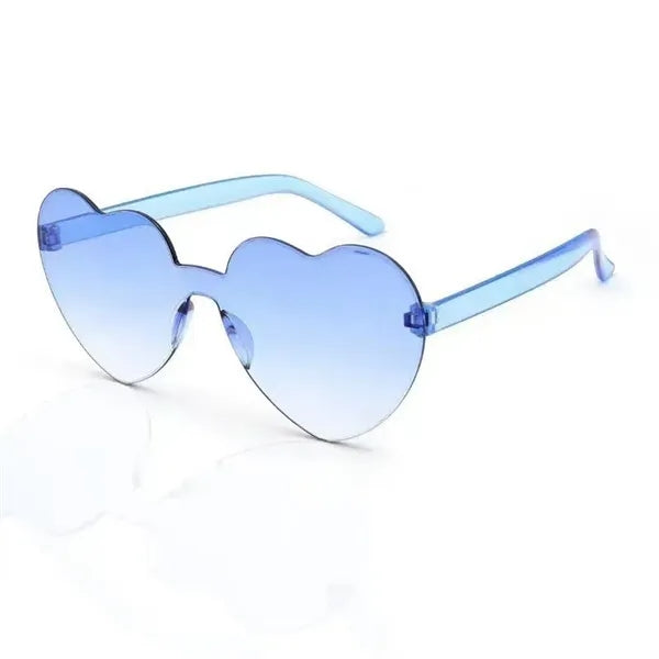 Unisex Love Heart Party Sunglasses UV 375