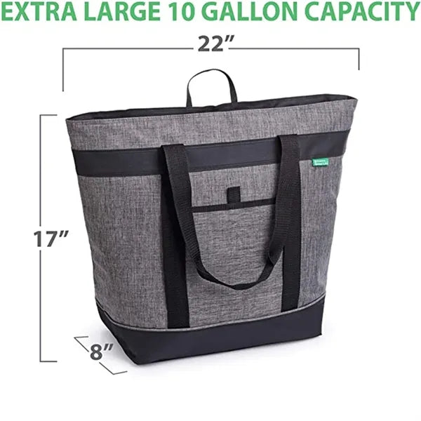 Large Capacity Foil Cooler Foldable Picnic Lunch Bag