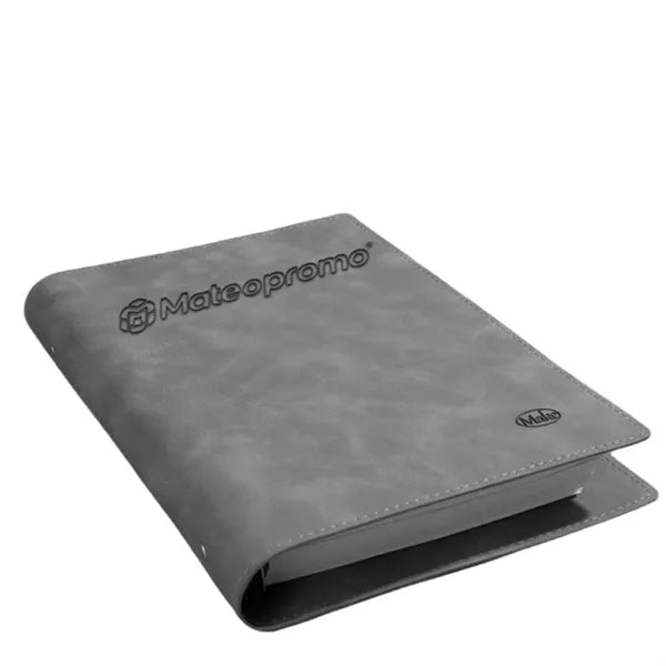Logo Soft PU Leather Loose Leaf Notebook Binder