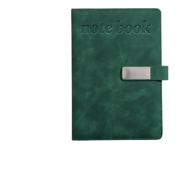 Logo Faux Leather Business Gift Notebook