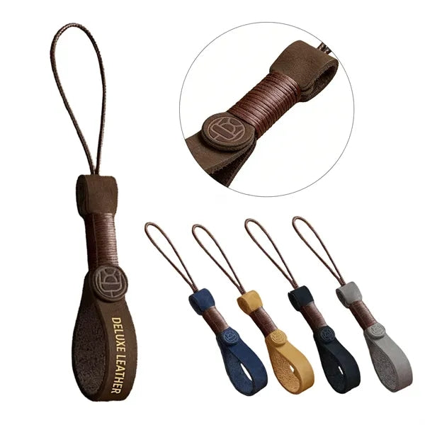 Leather Car Keychain with Custom Logo