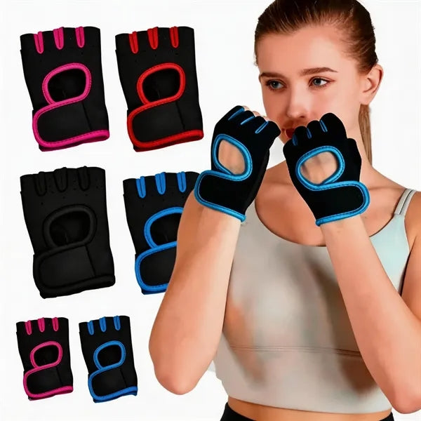 Half Finger Cycling Fitness Weight Lifting Gloves