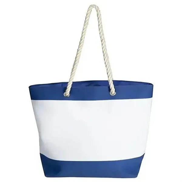 Polyester Cotton Canvas Tote with Rope Handles