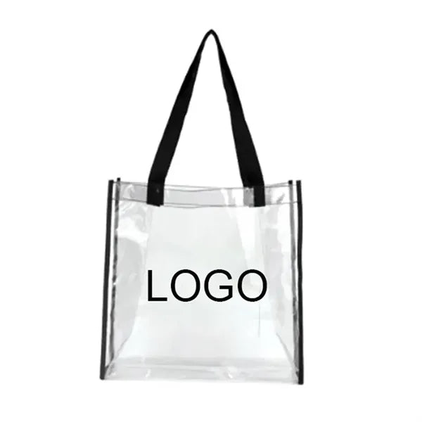Clear Stadium Tote Bag 12x6 NFL Size Approved