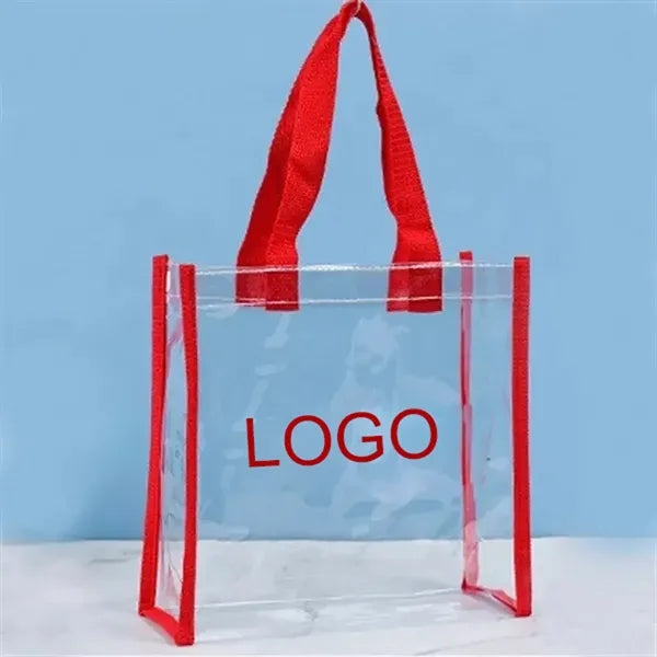Clear Stadium Tote Bag 12x6 NFL Size Approved