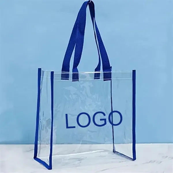 Clear Stadium Tote Bag 12x6 NFL Size Approved