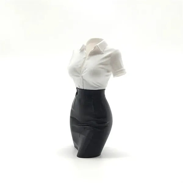 3D Lady's Clothing Decorative Figurine