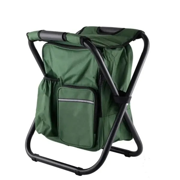 Backpack Chair Featuring Cooler Bag