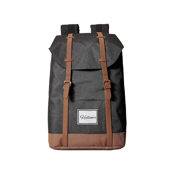 Flap Closure Large Capacity Backpack