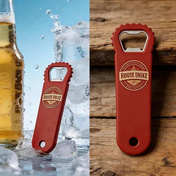 Strengthened stainless steel beer bottle opener