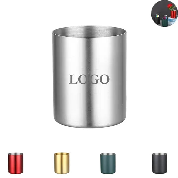 Stainless Steel Pen Holder