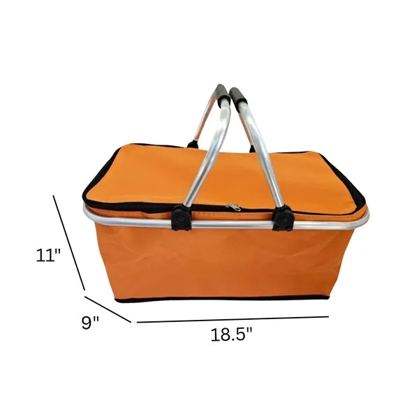 Collapsible Insulated Picnic Basket
