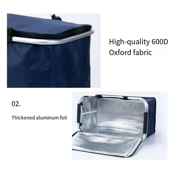 Collapsible Insulated Picnic Basket
