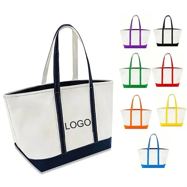 24 oz Cotton Canvas Boat & Beach Tote