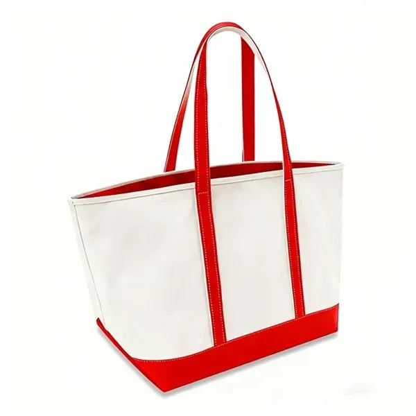 24 oz Cotton Canvas Boat & Beach Tote