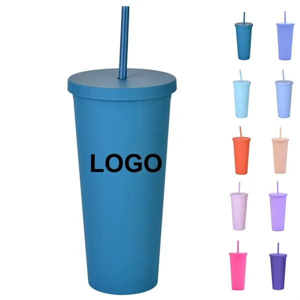24 oz Plastic Tumbler