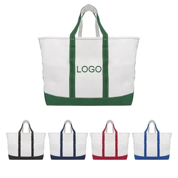 Extra-Large 24 oz Cotton Canvas Tote 56L Capacity