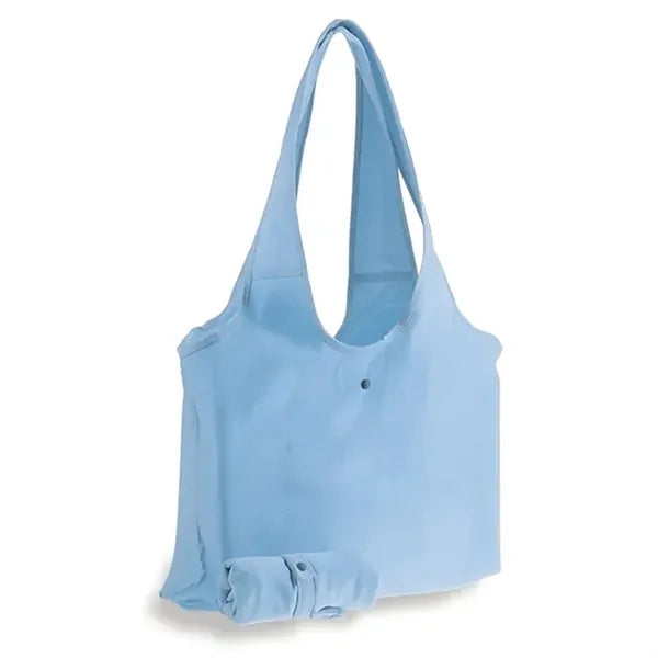 Foldable 9 oz Cotton Canvas Slingbag with Snap Button