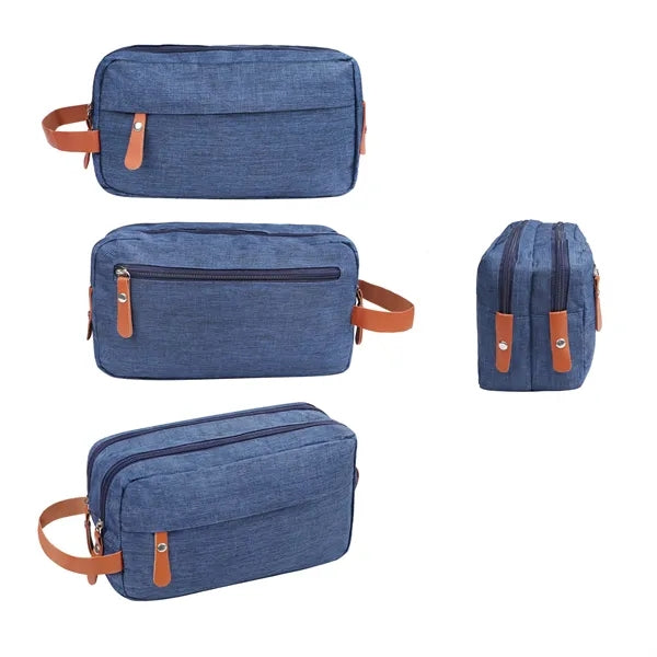 Oxford Travel Toiletry Bag Portable Makeup W/ Handle