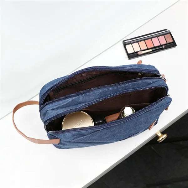 Oxford Travel Toiletry Bag Portable Makeup W/ Handle