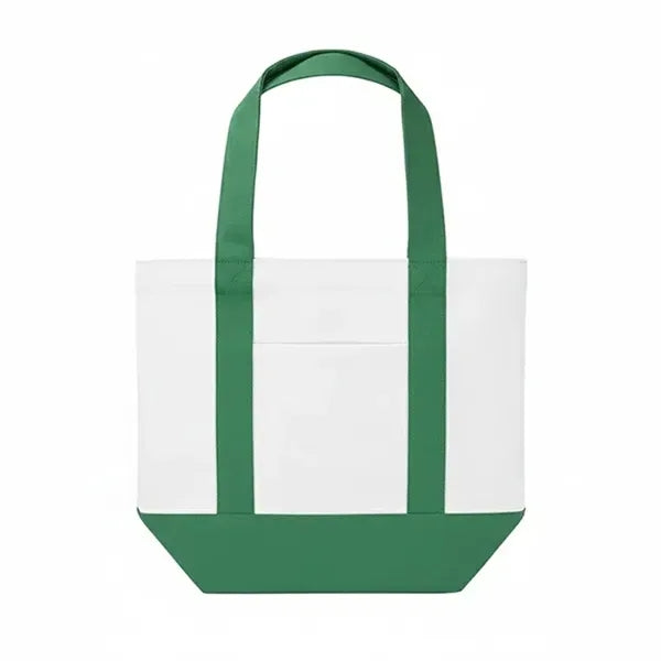 14oz Poly-Cotton Mini Tote Bag Folded Handles
