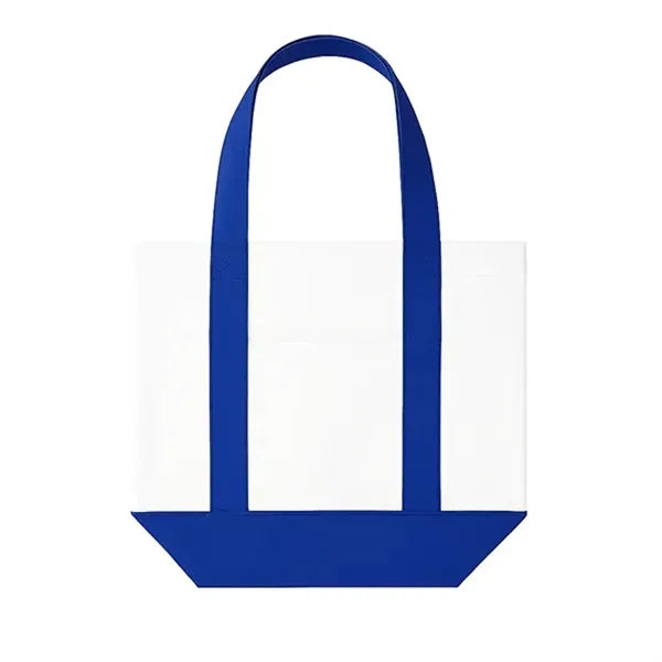 14oz Poly-Cotton Mini Tote Bag Folded Handles