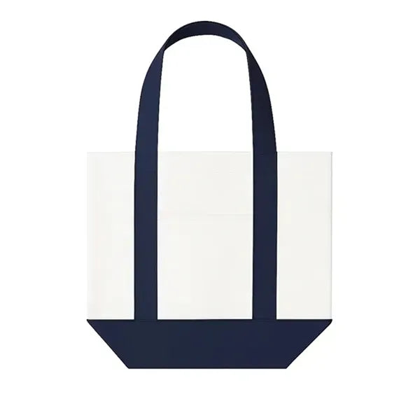 14oz Poly-Cotton Mini Tote Bag Folded Handles