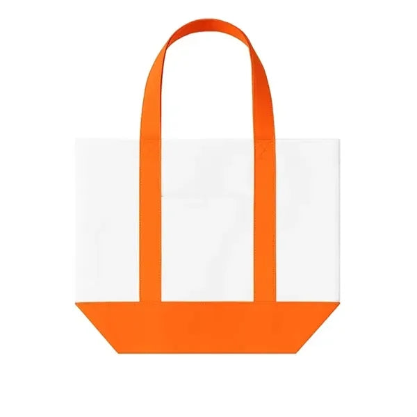 14oz Poly-Cotton Mini Tote Bag Folded Handles