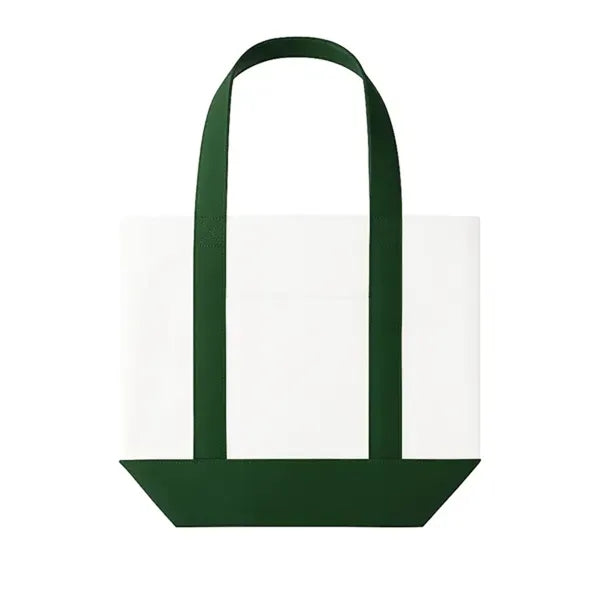 14oz Poly-Cotton Mini Tote Bag Folded Handles