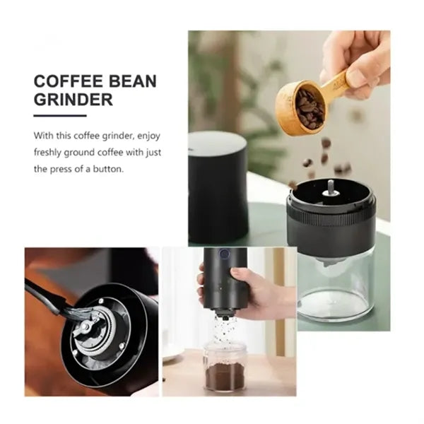 Portable Electric Grinder Coffee Maker USB Rechargeable