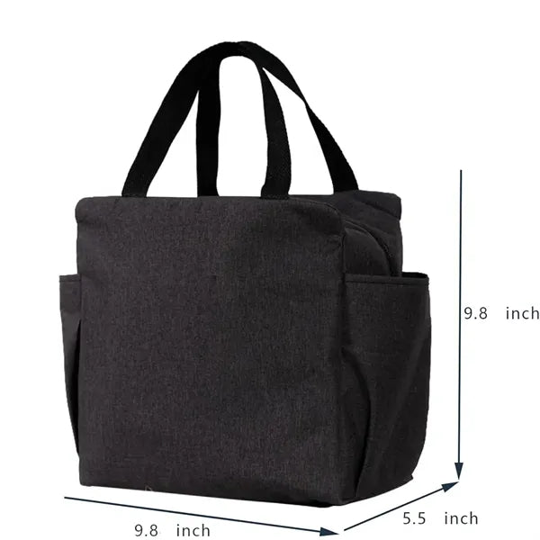 Large Capacity Insulated Lunch Tote Cooler Bag