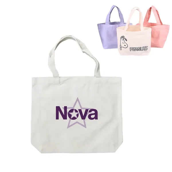 Big Canvas Boat Tote Tear-Resistant Natural Color