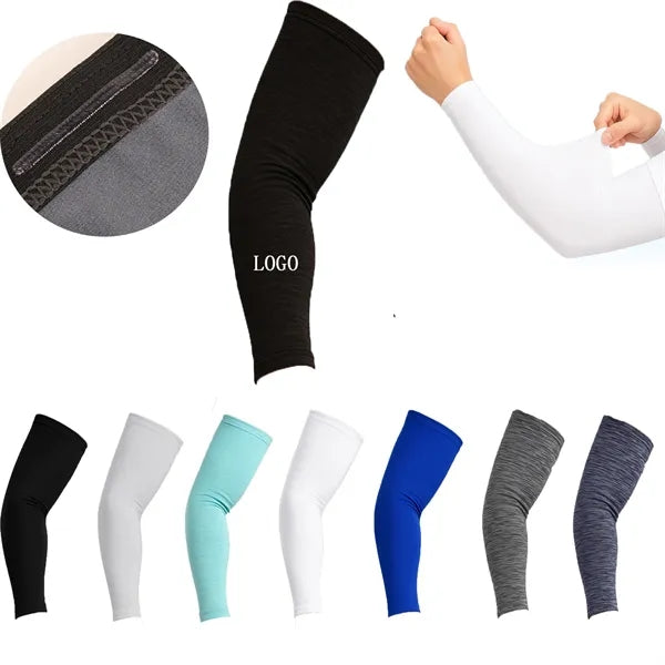 UV Protection Compression Arm Sleeves Cooling Sports Sleeve