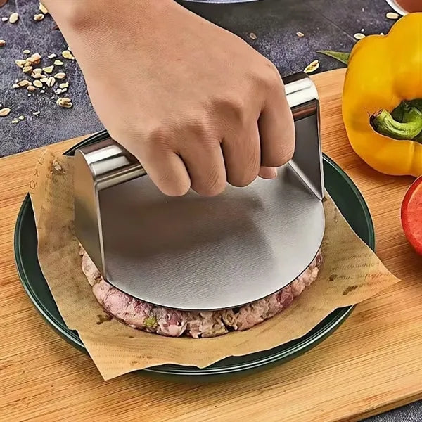 5.5" Stainless Steel Burger Meat Press