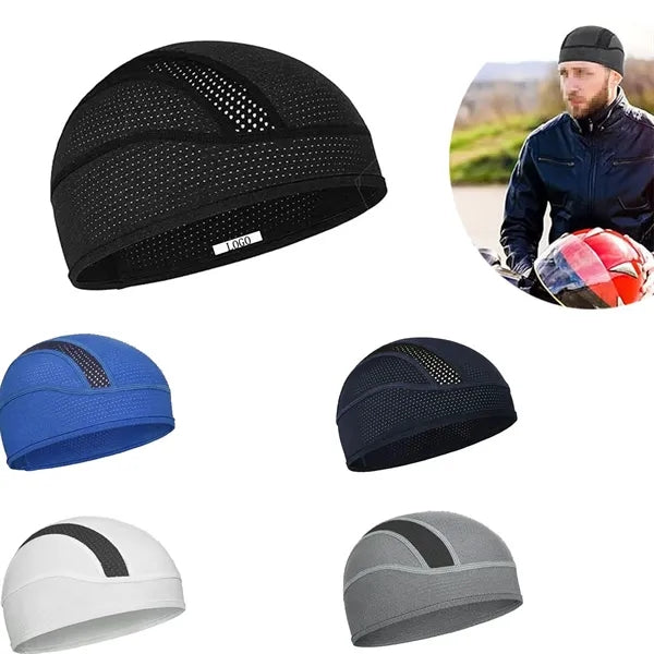 Cooling Skull Cap Beanie Fits Under Helmets