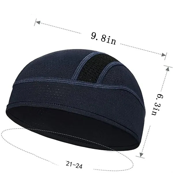 Cooling Skull Cap Beanie Fits Under Helmets