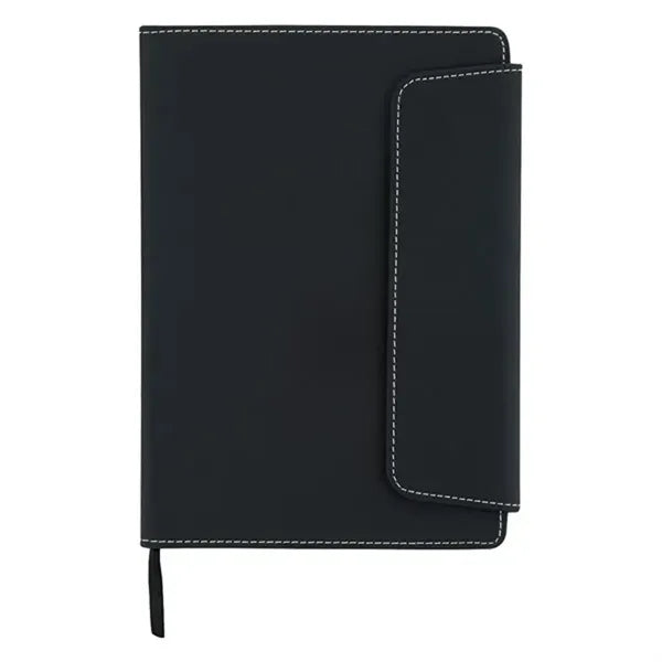 PVC Leatherette Notebook FSC Certified Magnetic Closure