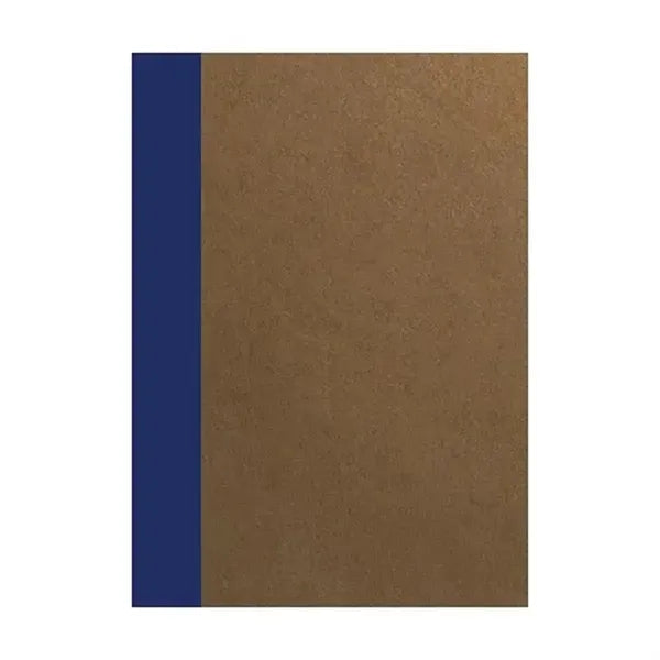 Color-Accent Kraft Meeting Notebook Recycled 30 Sheets