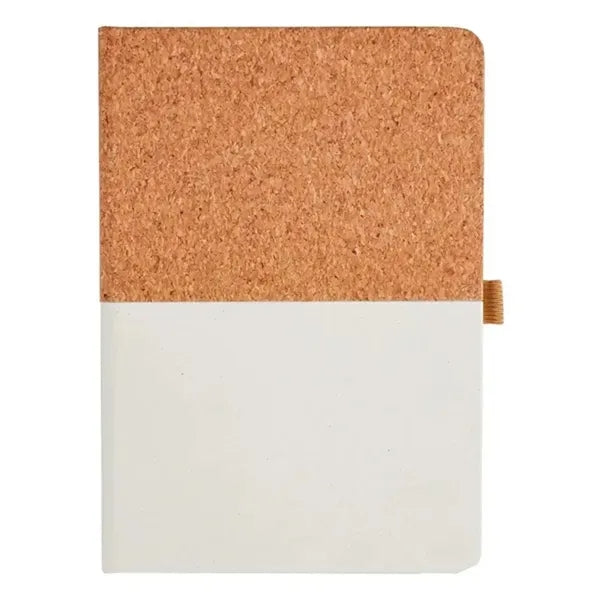 Fruit Paper and Natural Cork Notebook with Pen Loop