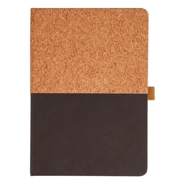 Fruit Paper and Natural Cork Notebook with Pen Loop