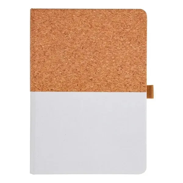 Fruit Paper and Natural Cork Notebook with Pen Loop