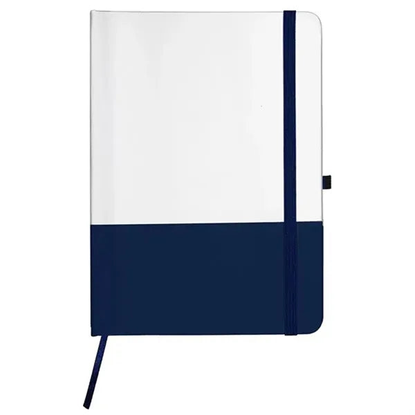 Soft-Touch PVC Cover Notebook 80 Pages with Pen Loop