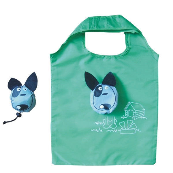 Dog Shaped Foldable Shopping Tote Bag