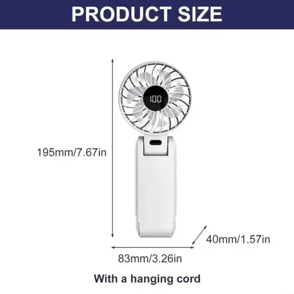 Foldable Electric Handheld Fan