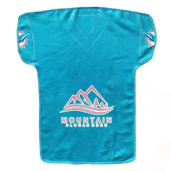 Jersey Shaped Microfiber Rally Towel